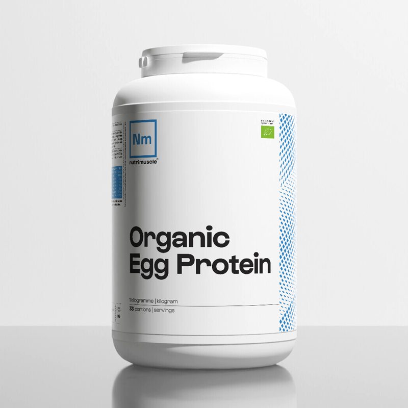 Nutrimuscle Protéine d'œuf en poudre biologique