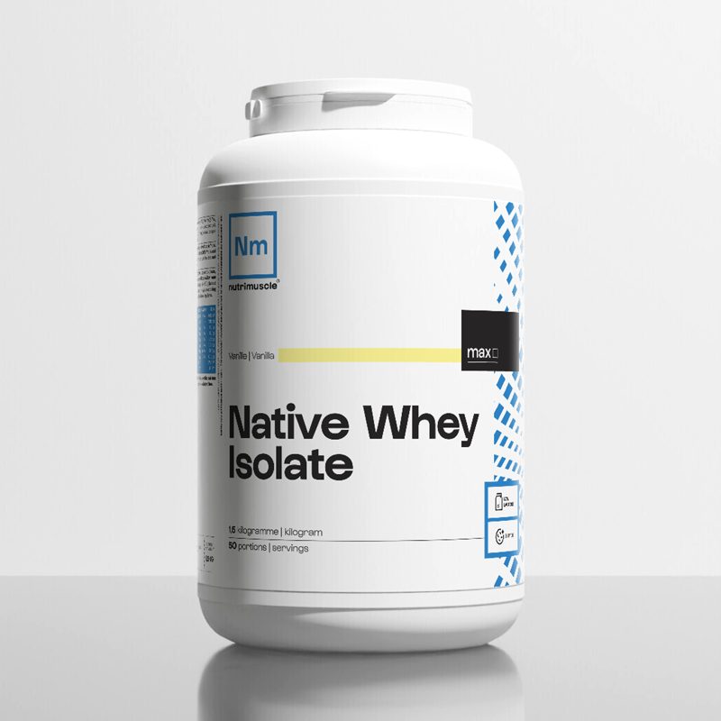 Nutrimuscle Whey Native Isolate Low lactose
